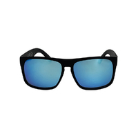 Urban Zoo Harley C18 Matte Black / Ice Blue Revo Lenses