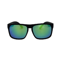 Urban Zoo Harley C21 Matte Black / Green Revo Lenses