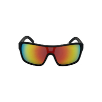 Urban Zoo Quantum C13 Matte Black / Smoke w Red Revo Lenses