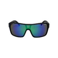 Urban Zoo Quantum C21 Matte Black / Smoke w Green Revo Lenses