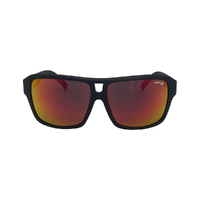 Urban Zoo Crosstown C13 Matte Black / Smoke w Red Revo Lenses