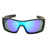 Mangrove Jacks Sparta C2 Matte Black / Blue Revo Polarised Lenses