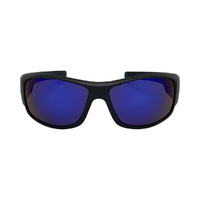 Urban Zoo Spider C12 Matte Black / Smoke w Blue Revo Lenses