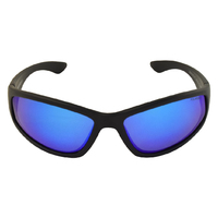 Mangrove Jacks Commando C2 Matte Black / Blue Revo Polarised Lenses