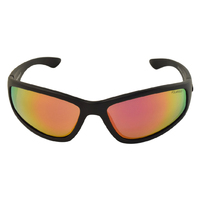 Mangrove Jacks Commando C3 Matte Black / Red Revo Polarised Lenses