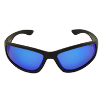 Mangrove Jacks Commando C8 Matte Black / Ice Blue Revo Polarised Lenses