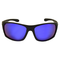 Mangrove Jacks Bonneville C2 Matte Black / Blue Revo Polarised Lenses