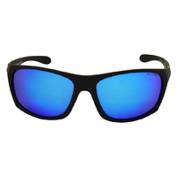 Mangrove Jacks Bonneville C8 Matte Black / Ice Blue Revo Polarised Lenses