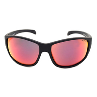 Mangrove Jacks Outback Jack C3 Matte Black / Red Revo Polarised Lenses