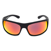 Mangrove Jacks Super Hawk C3 Matte Black / Red Revo Polarised Lenses