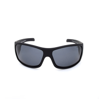 Mangrove Jacks Barra Chaser C1 Matte Black / Smoke Polarised Lenses