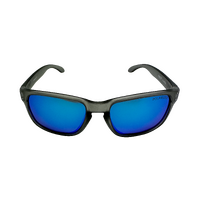 Mangrove Jacks Parker C9 Matte Crystal Smoke / Smoke With Ice Blue Revo Polarised Lenses