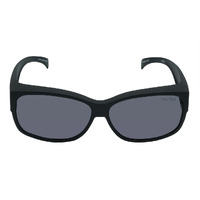 Ugly Fish Fit Overs P108 MBLSM Matte Black / Smoke Polarised Lenses