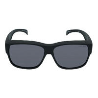 Ugly Fish Fit Overs P208 MBLSM Matte Black / Smoke Polarised Lenses