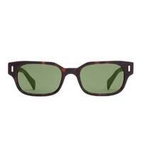 Otis Untitled 195-2404 Eco Matte Hinton Tortoise / Green Lenses