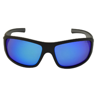 Mangrove Jacks Legian C8 Matte Black / Ice Blue Revo Polarised Lenses