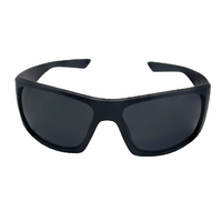 Mangrove Jacks Warrego C1 Matte Black / Smoke Polarised Lenses