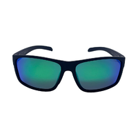 Mangrove Jacks Barcoo C11 Matte Black / Smoke w Green Revo Polarised Lenses