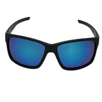 Mangrove Jacks Mulgrave C2 Matte Black / Smoke w Blue Revo Polarised Lenses