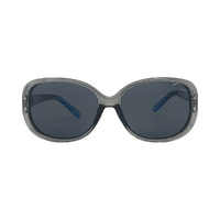 Stiletto Ava C9 Crystal Dark Smoke w Blue Fade / Smoke Polarised Lenses