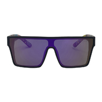 Mangrove Jacks Sin by The Sea C7 Matte Black / Purple Revo Polarised Lenses