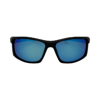 Mangrove Jacks Cadiz C8 Matte Black / Ice Blue Revo Polarised Lenses