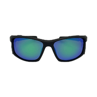 Mangrove Jacks Cadiz C11 Matte Black / Green Revo Polarised Lenses