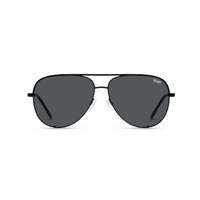 Quay High Key Extra Large QC-000142 Black / Smoke Lenses