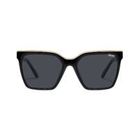 Quay Level Up QW-000636 Black w Gold / Smoke Polarised Lenses