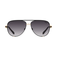 Quay High Key Twist NO-NS-1380 Black w Gold / Smoke Lenses