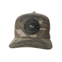 Ringers Western Grover Canvas Baseball Cap Camo OSFM