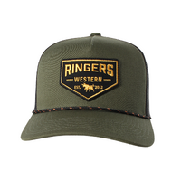 Ringers Western Garage Trucker Cap Rope Army/Black OSFM