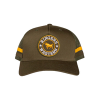 Ringers Western McCoy Trucker Cap Army/Orange OSFM