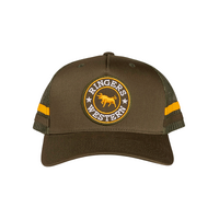 Ringers Western McCoy Trucker Cap Chocolate OSFM