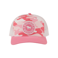 Ringers Western Signature Bull Trucker Cap Pink Camo OSFM