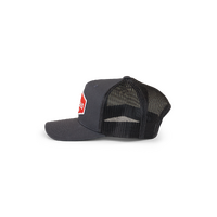 Ringers Western Scotty Trucker Cap Charcoal/Red OSFM