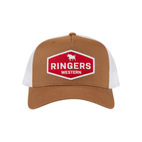 Ringers Western Scotty Trucker Cap Clay/White/Red OSFM