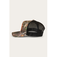 Ringers Western Signature Bull Trucker Cap Leaf Camo/Orange OSFM