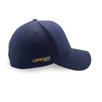 Urban Zoo Flushing 108 Sports 6 Panel Fitted Navy S/M