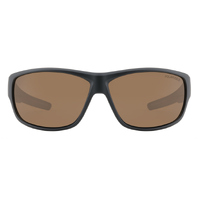 Dirty Dog Vault 53659 Satin Black / Brown Polarised Lenses