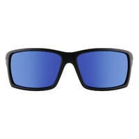 Dirty Dog Knuckle 53683 Satin Black / Blue Mirror Polarised Lenses