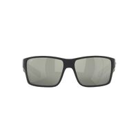 Costa Del Mar Reefton Pro 6S9080 908004-63 Matte Black / Grey Silver Mirror Polarised Lenses