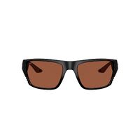 Costa Del Mar Finlet 6S9118 911806-59 Matte Black / Copper Polarised Lenses