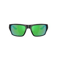 Costa Del Mar Finlet 6S9118 911808-59 Matte Black / Green Mirror Polarised Lenses