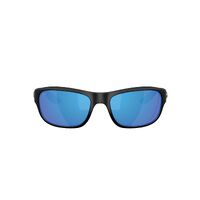 Costa Del Mar Clipperton 6S9119 911901-58 Matte Black / Blue Mirror Polarised Lenses