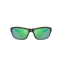 Costa Del Mar Clipperton 6S9119 911908-58 Tortoise / Green Mirror Polarised Lenses