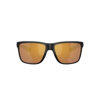 Costa Del Mar Broadbill II 6S9120 912003-58 Matte Black / Gold Mirror Polarised Lenses