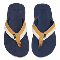 Oakley Burke Flip Flop FOF100419 BDF Team Navy & Light Curry Available In a Variety of Sizes