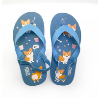 Rocko's Pebbles Thongs Blue Foxes Available In A Variety Of Sizes