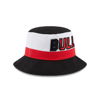 New Era Chicago Bulls Bucket Back Half 2023 White w Team Colours L